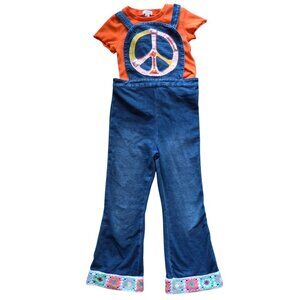 Flapdoodles Peace Sign Jumper Girls Size 6